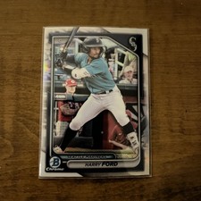 Harry Ford Rookie Card RC 2024 Bowman Draft Chrome Refractor #BDC-25