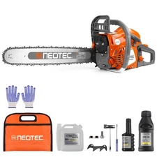 62cc Gasoline Chainsaw 20"Bar Powered Upgraded Engine Wood Cutting Gas Chain Saw