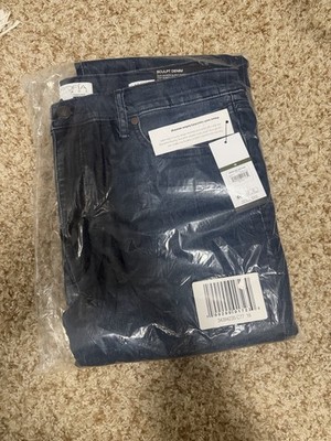 Sofia Jeans Women's Bootcut Dark Wash Blue Denim Jeans 5-Pocket, Size 16