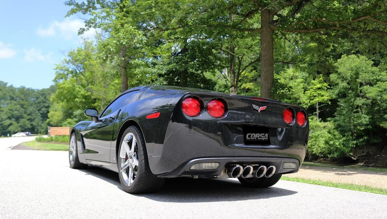 Chevrolet Corvette ZR1 2011-2013 Rear Exhaust systems Set