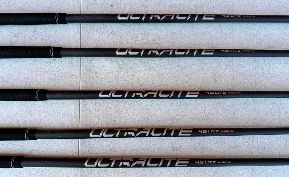 Cobra T-Rail Hybrid Iron Set 5-7, 9 and PW. Cobra Ultra Lite 45 Senior Flex. RH - Image 3 of 4
