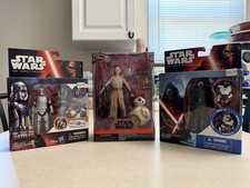 STAR WARS ELITE SERIES - REY AND BB-8 & Force Awakens Kylo Ren & Captain Phasma
