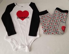 Heart Breaker Boy's Valentine Outfit 3-6 Month NEW