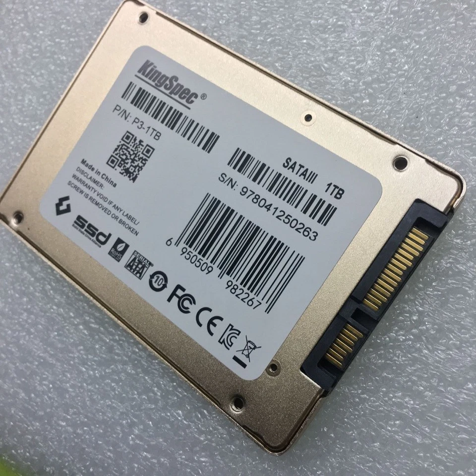 SSD 1TB KingSpec Internal High Speed 6GB/S SATA 3.0 P3-1TB 2.5" Solid State Hard - Image 4 of 4