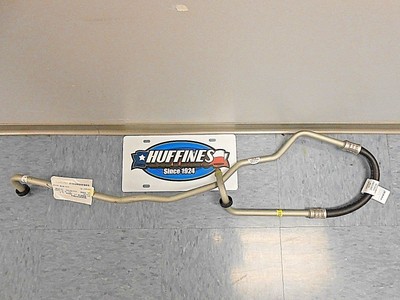 Lower transmission cooler line