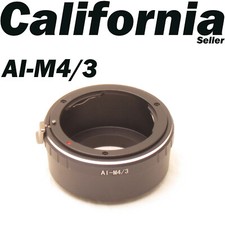 Nikon AI Lens to Micro 4/3 M4/3 Mount Adapter EP-1 EP-2 G1 GH3 GH2 E-PL5 E-PM1
