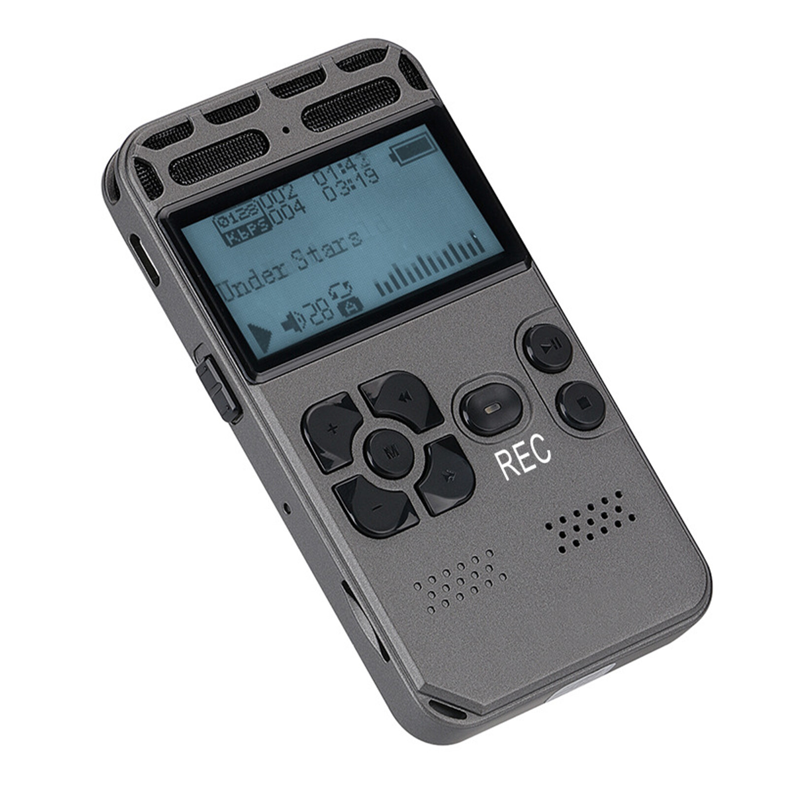 Portable Li-ion Battery LCD MP3 Player with Voice Recorder  