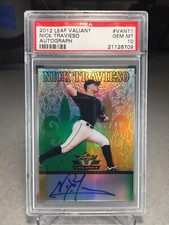 2012 Leaf Valiant Autograph Nick Travieso #VANT1 - PSA 10 - POP 1