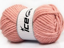 4-Skein Lot Atlas Superbulky Yarn Acrylic 4x100g/65m Rose Pink