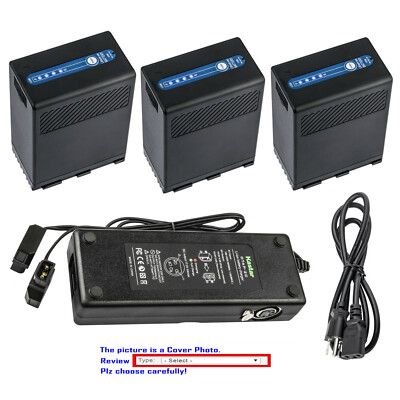 Kastar BP-A68 Battery Dual D-Tap Charger for Canon EOS C220B PL Mount UHD Cinema