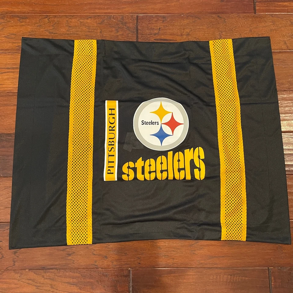 Новый Pittsburg Steelers логотип боковые линии NFL Джерси подушка Sham стандартный размер новый с Ярлыками - Изображение 2 из 4