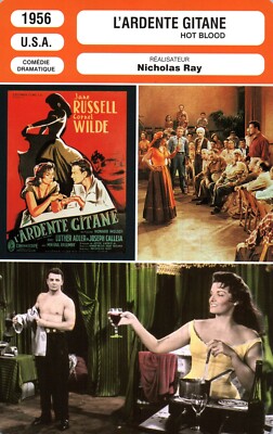Fiche Cinéma - NICHOLAS RAY - ARDENTE GITANE (L’) - 1956 | eBay