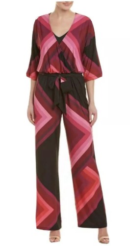 Trina Turk jumpsuit Pink Pop NEW small 