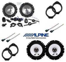 Alpine SXE-1750S SXE-1725S Set 6 Lautsprecher Gruppe Opel Conn / Fassun Auto