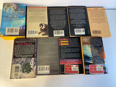 Neal Asher ニールアッシャー SFシリーズ 6冊セット Huge Mix Lot Of Science Fiction And Fantasy Asst Authors