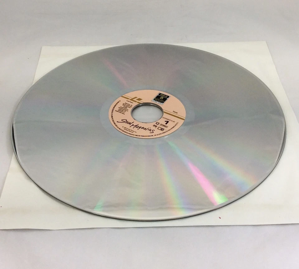 Steel Magnolias 1990 Laser Disc LD Sally Field  Dolly Parton Dolby Surround - Image 3 of 3