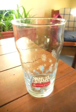 Samuel Adams Winter Lager Beer Glass