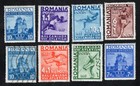 Romania 1937 stamps Mi#536-42 START10%ONLY MH/used  CV=36$