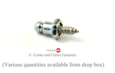 Lift the dot fastener wood screw base stud 3/8" stainless steel boat bimini