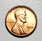1955 S LINCOLN WHEAT PENNY UNC #C4180