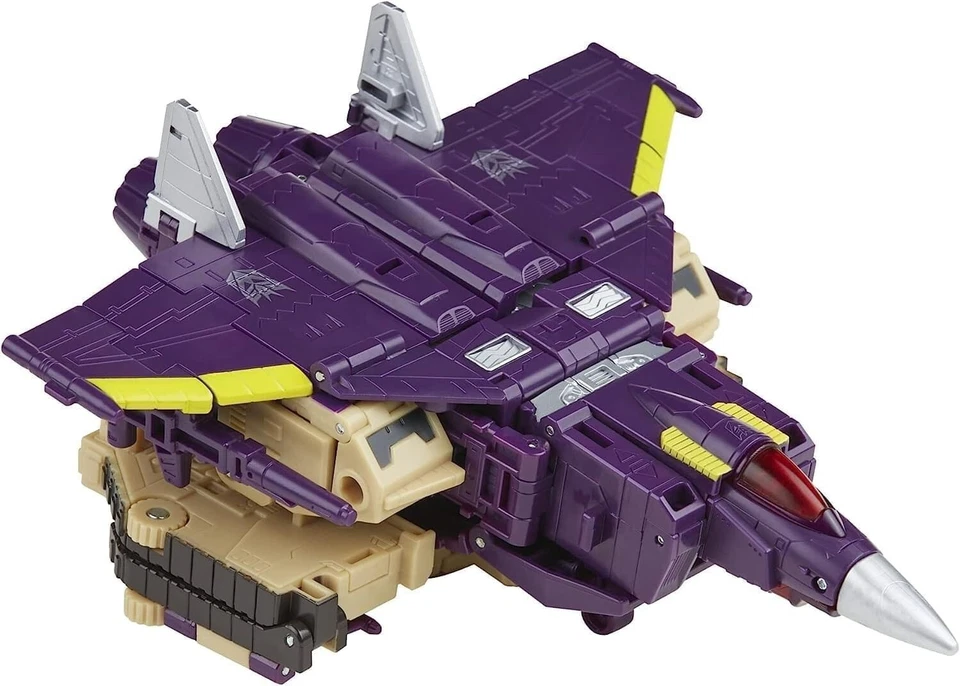 Transformers Toys Generations Legacy Series Leader Blitzwing Triple Changer USADO Foto 2 de 3