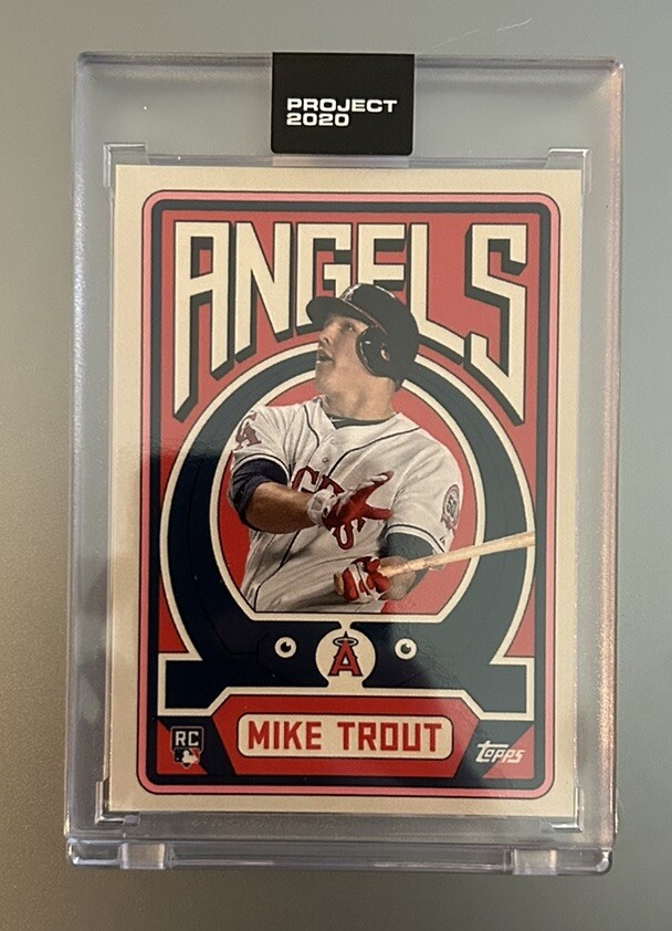 2020 Topps Project Mike Trout #187 by Grotesk