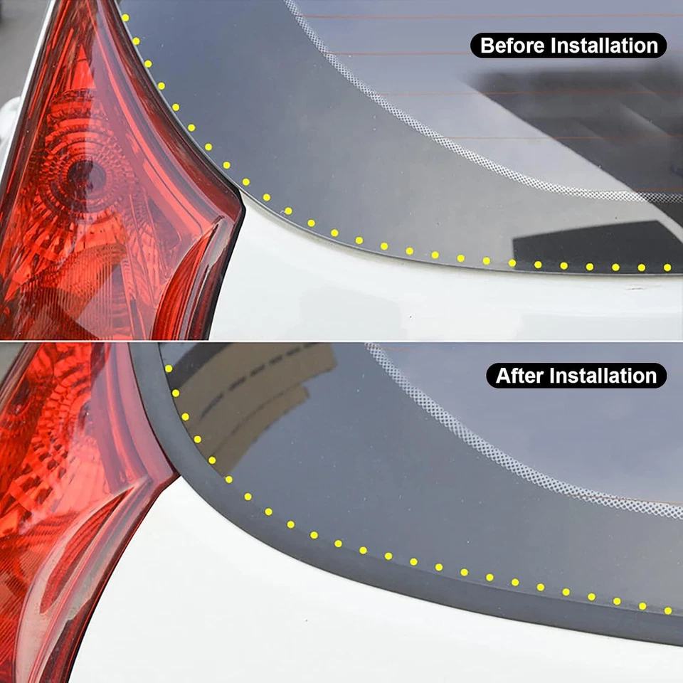 Sello de tira climática para parabrisas trasero de coche BMW Hatchback de 9,8 pies en forma de Y de goma Foto 3 de 4