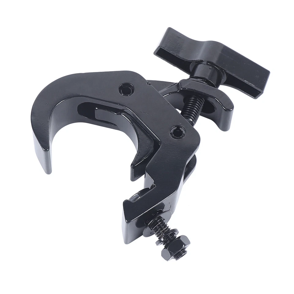 8 Pack 330lbs Heavy Duty Stage Lighting Clamps DJ Light Truss Clamp Set Black - Image 4 of 4