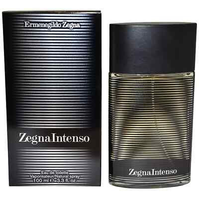 ZEGNA INTENSO by Ermenegildo Zegna 3.4 oz EDT factory sealed(&1 free perfume)