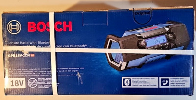 Bosch GPB18V-2CN 18V Job-site Radio w/ Bluetooth Compact High Performance NEW