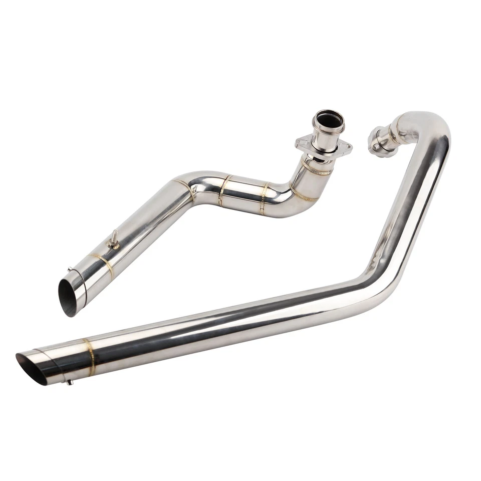 Shortshots Staggered Exhaust Pipe For Kawasaki Vulcan 800 VN800 Classic/Drifter - Imagem 2 de 4