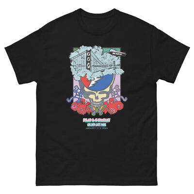 Dead & Co 60th Grateful Dead Golden Gate Park San Francisco Unisex tee S-5XL