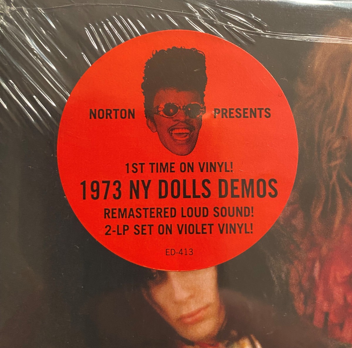 NEW YORK DOLLS A Hard Night's Day David Johansen VIOLET vinyl