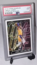 2019 Donruss LeBRON JAMES Complete Players! Mint PSA 9!  Rare Low Pop. Insert!!!
