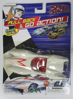 2006 Rand Pull Back & Go Action Speed Racer Mach 5 | eBay