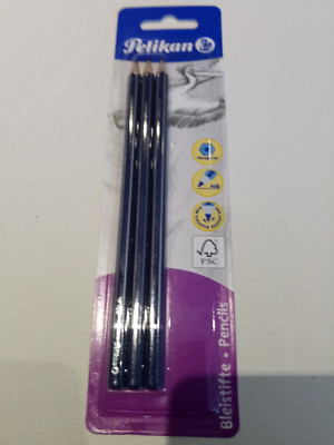 Pelikan Bleistifte 3er-Pack HB-Mine