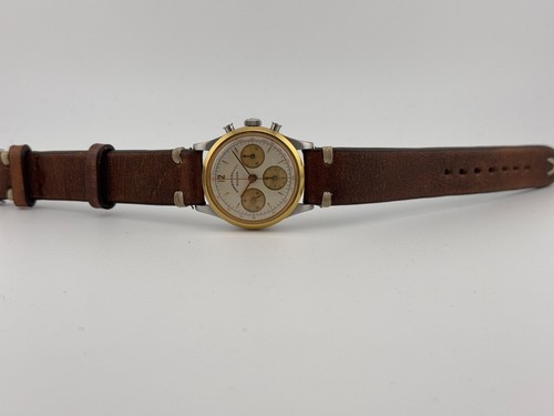 Eberhard & Co. Contograf 32026 Chronograph Contograf Trois Calibre Lemania 1873 - Foto 14 di 18