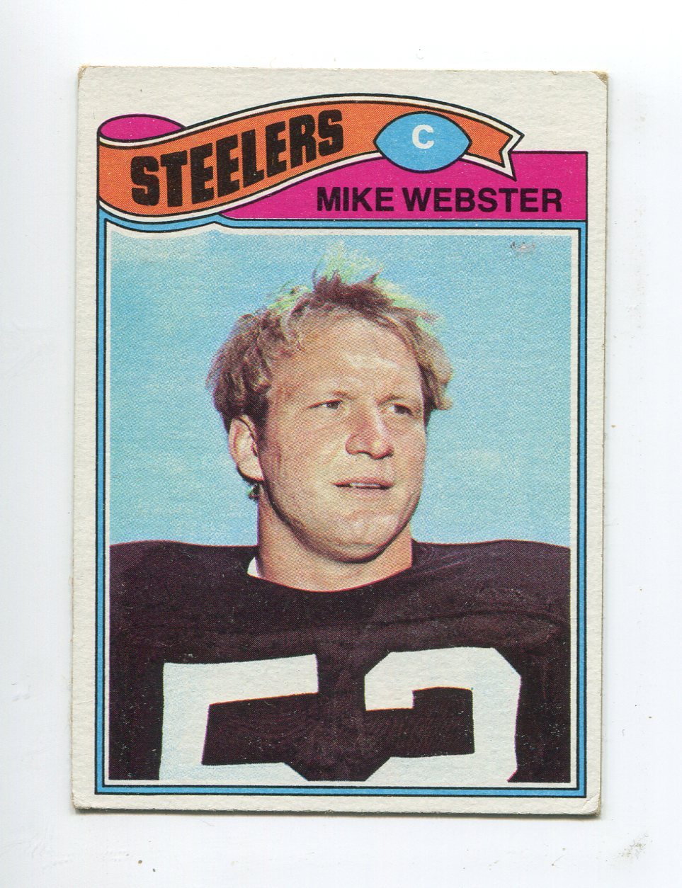 1977 Topps #99 Mike Webster Pittsburgh Steelers Rookie