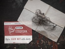 Hair Net Movie Prop Vintage Hair Accessory Collectible Goodform Helen Cornell