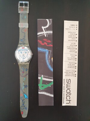 Original SWATCH Art Special FLOWERS (GK207) by Lindsay Kemp, neu und ungetragen