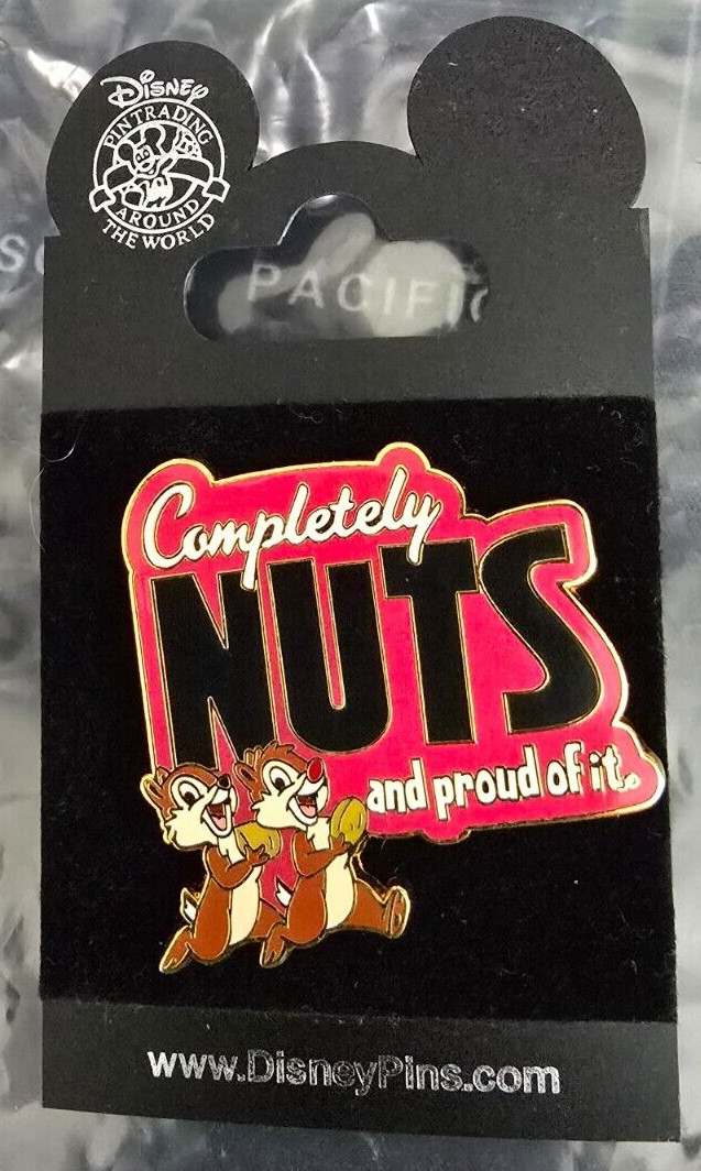 2008 Disney Trading Pins Chip & Dale Completely Nuts Rare 62256 Parks park