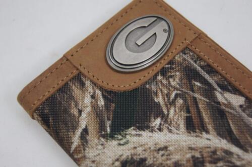ZEP-PRO Georgia Bulldogs Roper REALTREE MAX-5 Camo Wallet BURLAP GIFT BAG - Picture 2 of 9