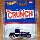 Hot Wheels Pop Culture Nestle Crunch Convoy Custom Blue Real Riders Redline 2016