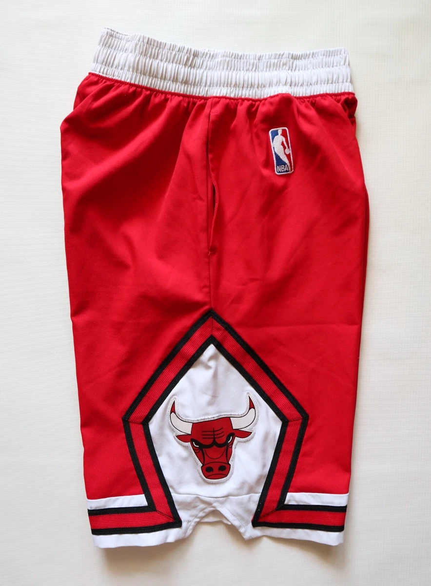 Men's Chicago Bulls Tommy Jeans Red Mike Mesh Basketball Shorts