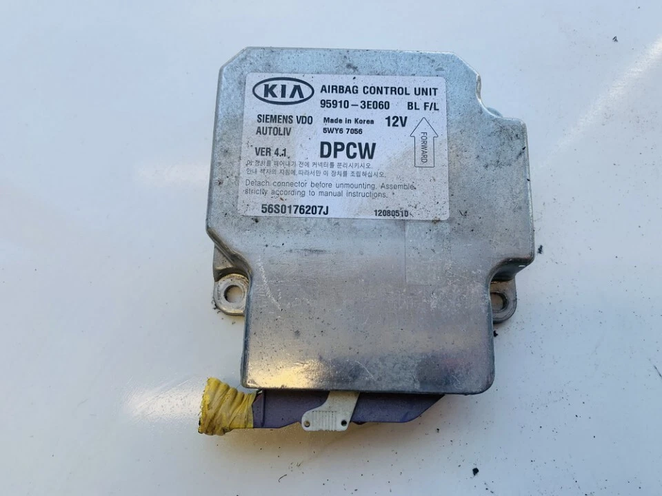 959103e060 95910-3e060 5wy67056 12080510 Airbag crash sensors m 