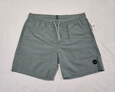 RVCA Mens All Aboard 17" EW Shorts L Large NWT 66