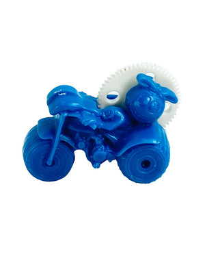 Quisp Gyro Trailblazer Cereal Premium Quaker Vintage Blue 1970s