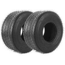  2-Pack 18x8.50-8 Tires - 4ply Durable Tubeless Tires for Golf Carts, Traction,