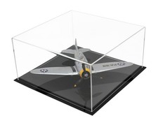 Versatile Acrylic Clear Display Case Rectangle Box 12" x 12" x 6" A030-DS 