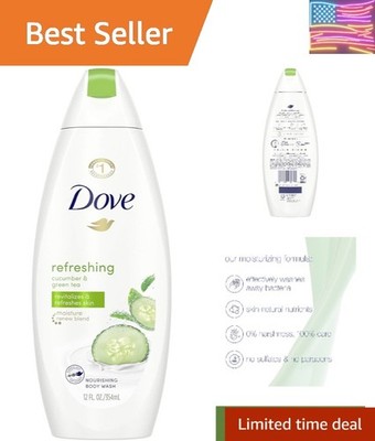 go fresh Refreshing Body Wash Revitalizes and Refreshes Skin Cucumber and Gre...